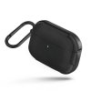 UNIQ etui Valencia AirPods Proczarny/midnight black Antimicrobial